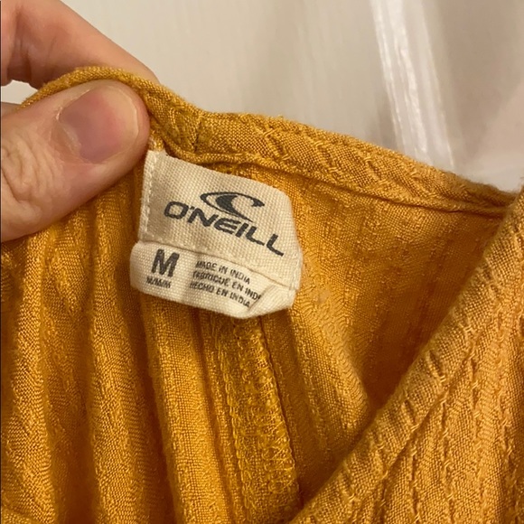 O’Neill Mustard Yellow Romper/Jumpsuit - Picture 4 of 4